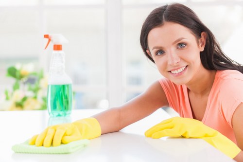 Professional move out cleaning in Edgware for a rental property handover