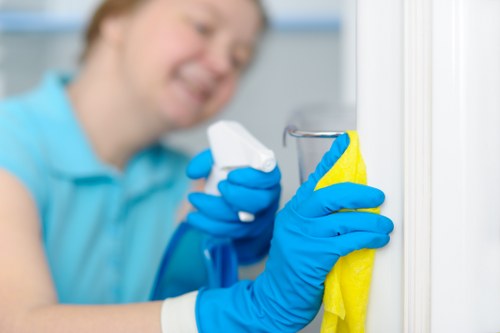 Payment and invoice documents for cleaning services