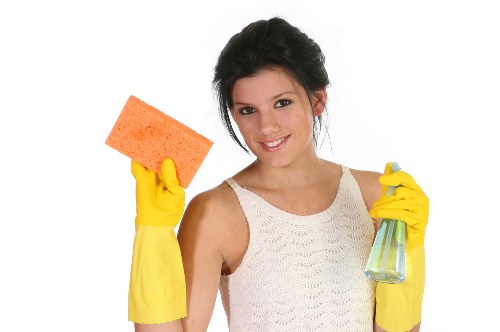 Professional end of tenancy cleaning in an Edgware apartment kitchen
